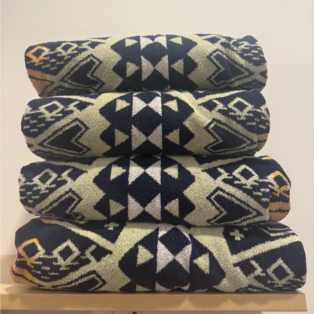 Pendleton oversized spa towels beach (set of 4)